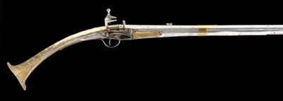 Lot 277 - A BALKAN MIQUELET-LOCK GUN