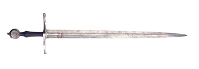Lot 280 - A FINE ITALIAN BROADSWORD CIRCA 1490-1510