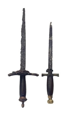 Lot 292 - A COMPOSITE DAGGER