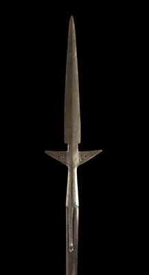 Lot 341 - a rare lugged spear