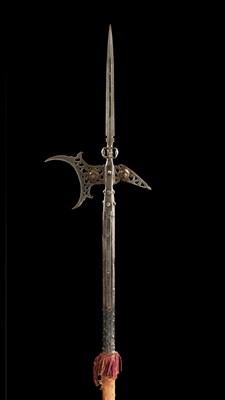 Lot 347 - a rare italian halberd