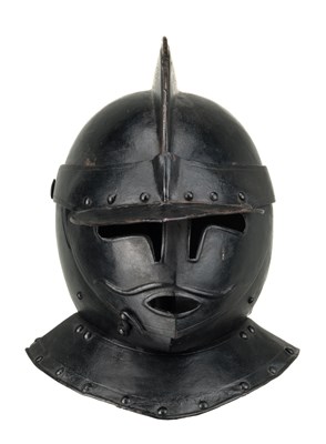 Lot 360 - A GERMAN "TODENKOPF" HELMET