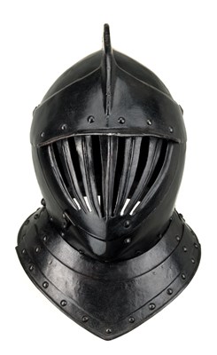 Lot 361 - A GERMAN CUIRASSIER'S HELMET