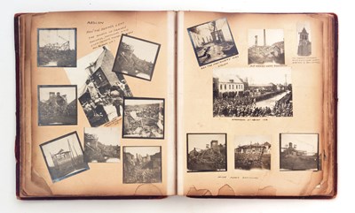Lot 397 - a w.w.i. period photograph album