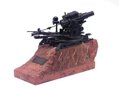 Lot 407 - A SCALE MODEL OF A 30.5CM SKODAWERKE A.G.