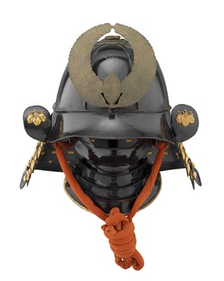 Lot 61 - A JAPANESE HELMET (KABUTO)