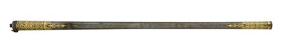 Lot 102 - A 16 BORE OTTOMAN DETACHED BARREL FROM A FLINTLOCK RIFLE