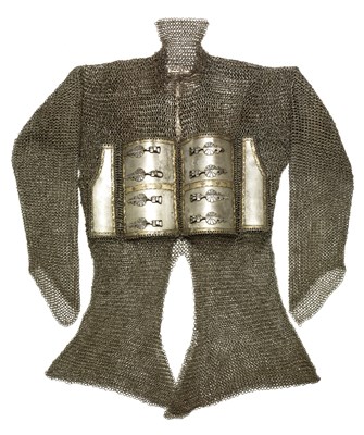 Lot 114 - AN INDIAN MAIL SHIRT