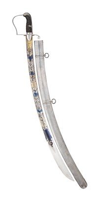 Lot 134 - A BRITISH LIGHT CAVALRY OFFICER'S 1796 PATTERN SWORD