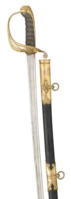 Lot 143 - A BRITISH INFANTRY OFFICER'S 1822 PATTERN LIGHT-WEIGHT SWORD