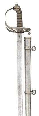 Lot 147 - A BRITISH RIFLE OFFICER'S 1827 PATTERN SWORD