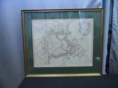 Lot 153 - THREE FRAMED AND GLAZED CITY PLANS