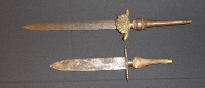 Lot 161 - TWO CONTINENTAL PLUG BAYONETS