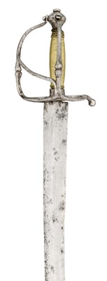 Lot 163 - A NORTH EUROPEAN MILITARY SWORD