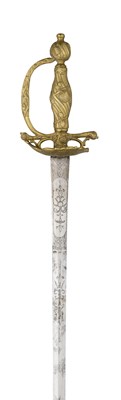 Lot 167 - A GERMAN SMALL-SWORD
