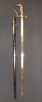 Lot 173 - A PRUSSIAN INFANTRY OFFICER'S SWORD