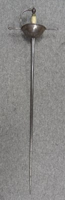 Lot 179 - A SPANISH CUP-HILT RAPIER