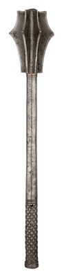 Lot 270 - â€¡ A GERMAN MACE FORMED ENTIRELY OF STEEL