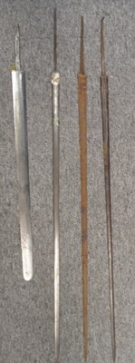 Lot 278 - FOUR DETACHED SWORD BLADES