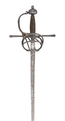 Lot 283 - AN ITALIAN SWEPT-HILT RAPIER