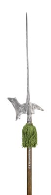Lot 311 - A GERMAN HALBERD