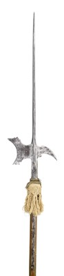 Lot 313 - A GERMAN HALBERD