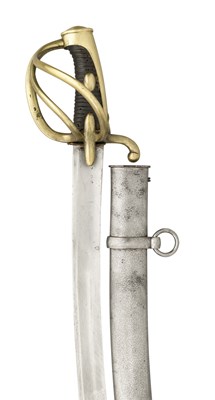 Lot 353 - A FRENCH AN XI LIGHT CAVALRY SABRE