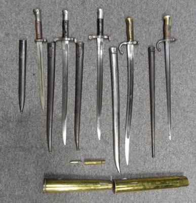 Lot 360 - FIVE BAYONETS