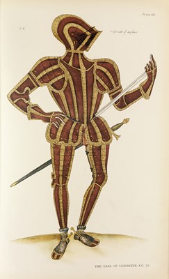 Lot 453 - DILLON, Viscount (introduction and notes), An Almain Armourer's Album