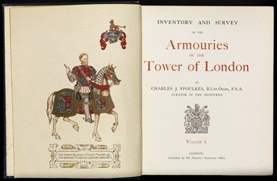 Lot 454 - FFOULKES, Charles, The Armouries of the Tower of London, 2 vols.
