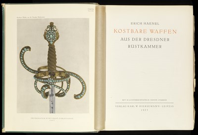 Lot 460 - HAENEL, Erich, Kostbare Waffen aus der Dresdner RÃ¼stkammer