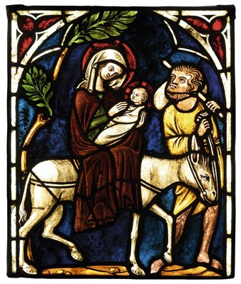 Lot 523 - ZETTLER STUDIOS (1870-1934) THE FLIGHT INTO EGYPT