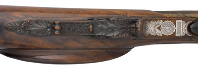 Lot 626 - A 24 BORE D.B. FRENCH FLINTLOCK SPORTING GUN BY BOUTET DIRECTEUR ARTISTE MANUFACTURE A VERSAILLES