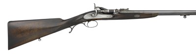 Lot 634 - A .577 CALIBRE SNIDER-ACTION RIFLED CARBINE BY JAMES WOODWARD & SONS, CIRCA 1880