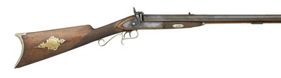 Lot 640 - AN AMERICAN COMBINED 16 BORE GUN AND .36 CALIBRE RIFLE