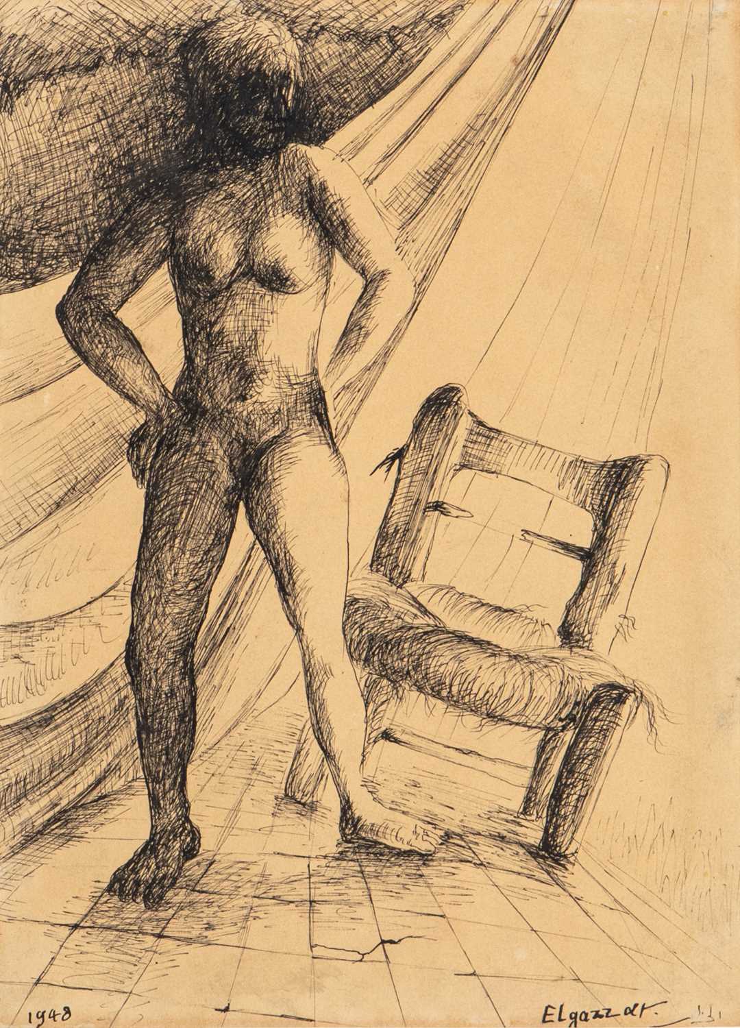 Lot 4 - ABDEL  HADI AL GAZZAR (EGYPTIAN 1925-1966)