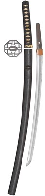 Lot 35 - A JAPANESE SWORD (WAKIZASHI)