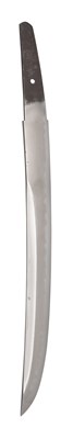 Lot 53 - A JAPANESE SWORD (SHOBU ZUKURI TANTO) BLADE