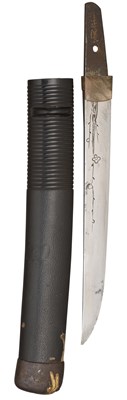 Lot 60 - A JAPANESE DAGGER (TANTO) BLADE