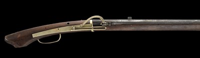 Lot 74 - A 20 BORE JAPANESE SNAP MATCHLOCK MUSKET CIRCA 1870