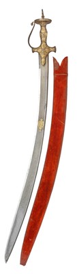 Lot 83 - AN INDIAN SWORD (TALWAR)