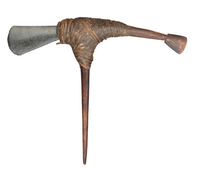 Lot 116 - A MELANESIAN STONE AXE