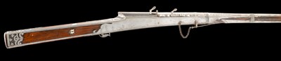 Lot 142 - A RARE 32 BORE INDIAN SUPERIMPOSED-LOAD MATCHLOCK MUSKET (TORADOR)