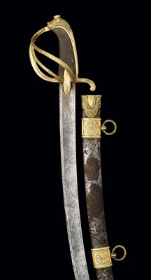 Lot 163 - A FINE RUSSIAN HUSSAR OFFICER'S SABRE