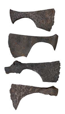 Lot 166 - FOUR EAST EUROPEAN AXE HEADS