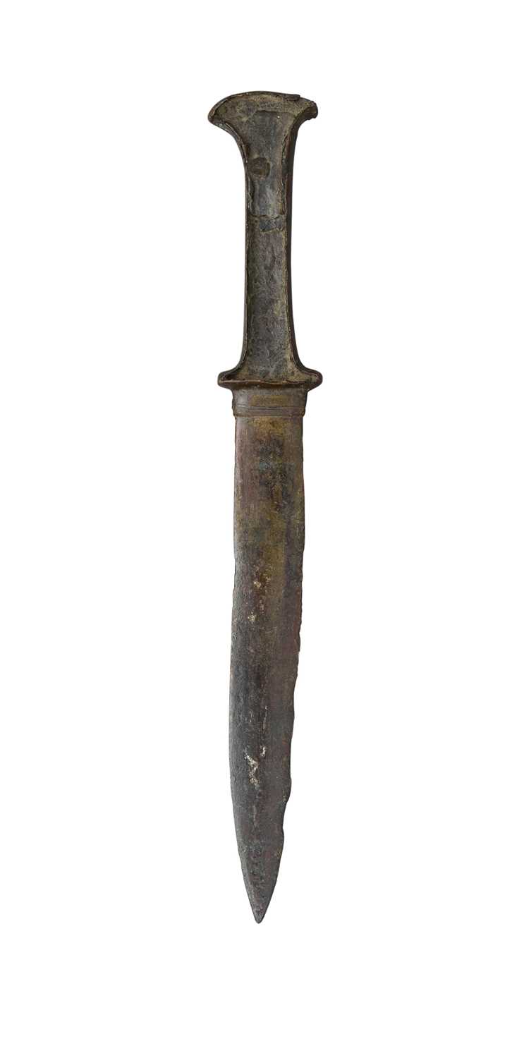 Lot 167 - A LURISTAN BRONZE DAGGER