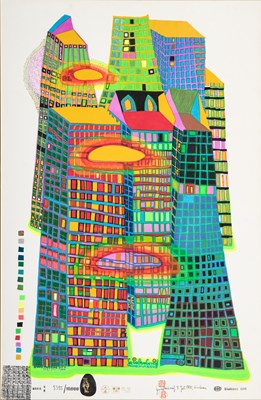 Lot 330 - FRIEDENSREICH HUNDERTWASSER (AUSTRIAN 1928-2000)