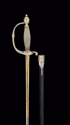 Lot 196 - A FRENCH SMALL-SWORD