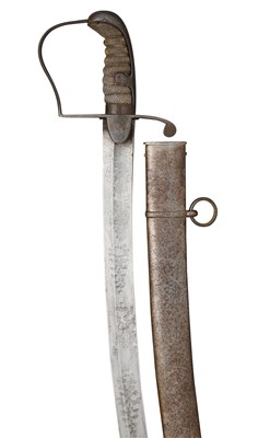Lot 217 - A 1796 PATTERN LIGHT CAVALRY OFFICER'S SWORD