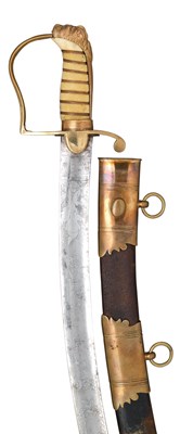 Lot 222 - AN 1803 PATTERN SWORD FOR AN OFFICER OF THE HONOURABLE ARTILLERY COMPANY BY SALTER